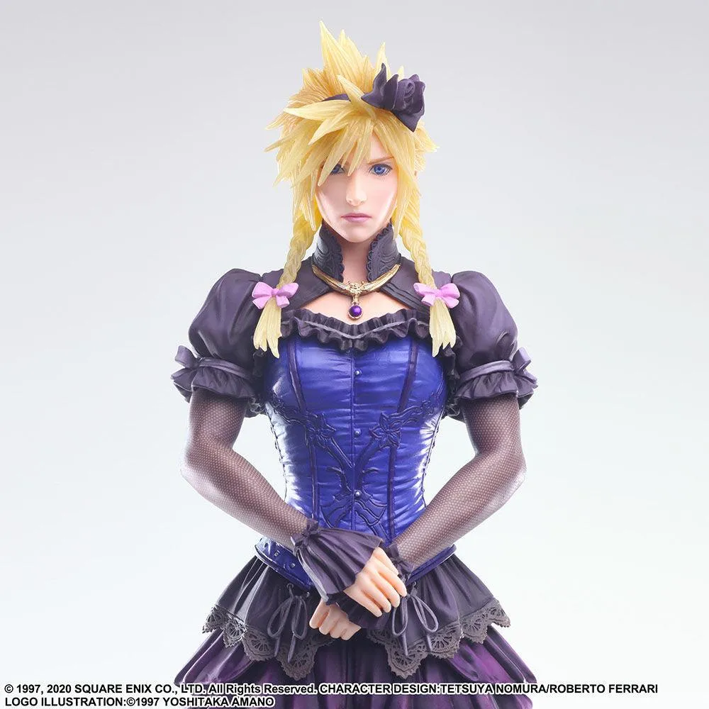 Final Fantasy VII - Cloud Strife (Dress version) Static Arts Action Figure - Image 5