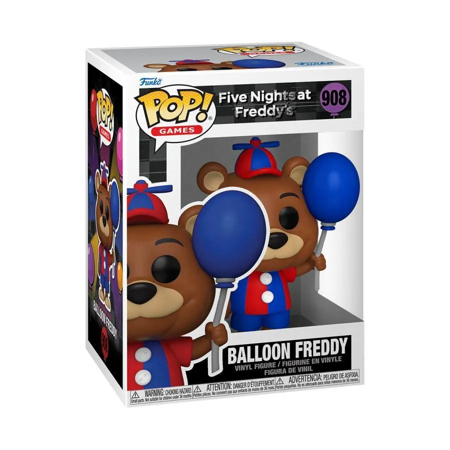 Five Nights at Freddy's - Balloon Freddy Pop! Vinyl - Image 3