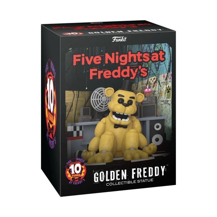 Five Nights at Freddy's - Golden Freddy Vinyl Statue - Image 3