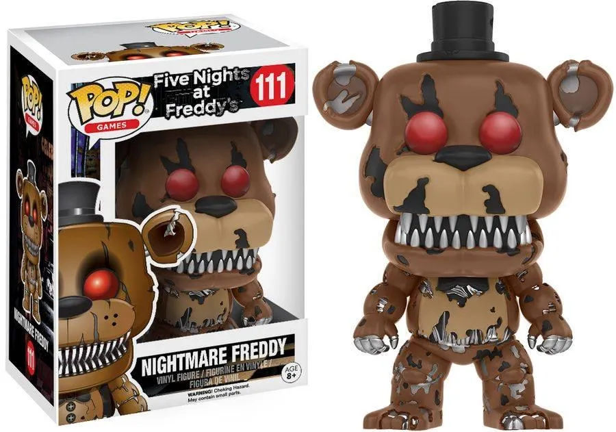 Five Nights at Freddy's - Nightmare Freddy Pop! Vinyl - Image 2