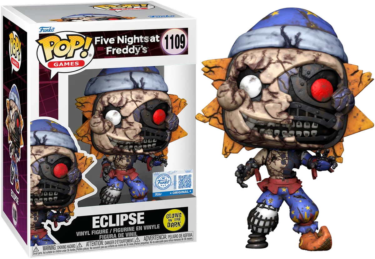 Five Nights at Freddy's: Security Breach - Eclipse US Exclusive Glow Pop! Vinyl [RS]