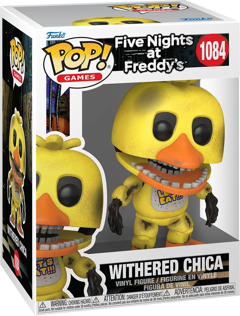 Five Nights at Freddy's - Withered Chica Pop! Vinyl - Image 3