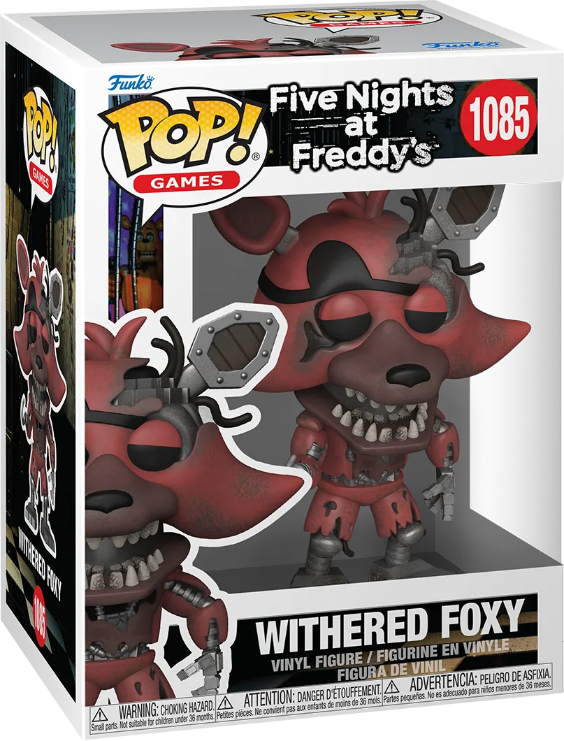 Five Nights at Freddy's - Withered Foxy Pop! Vinyl - Image 3
