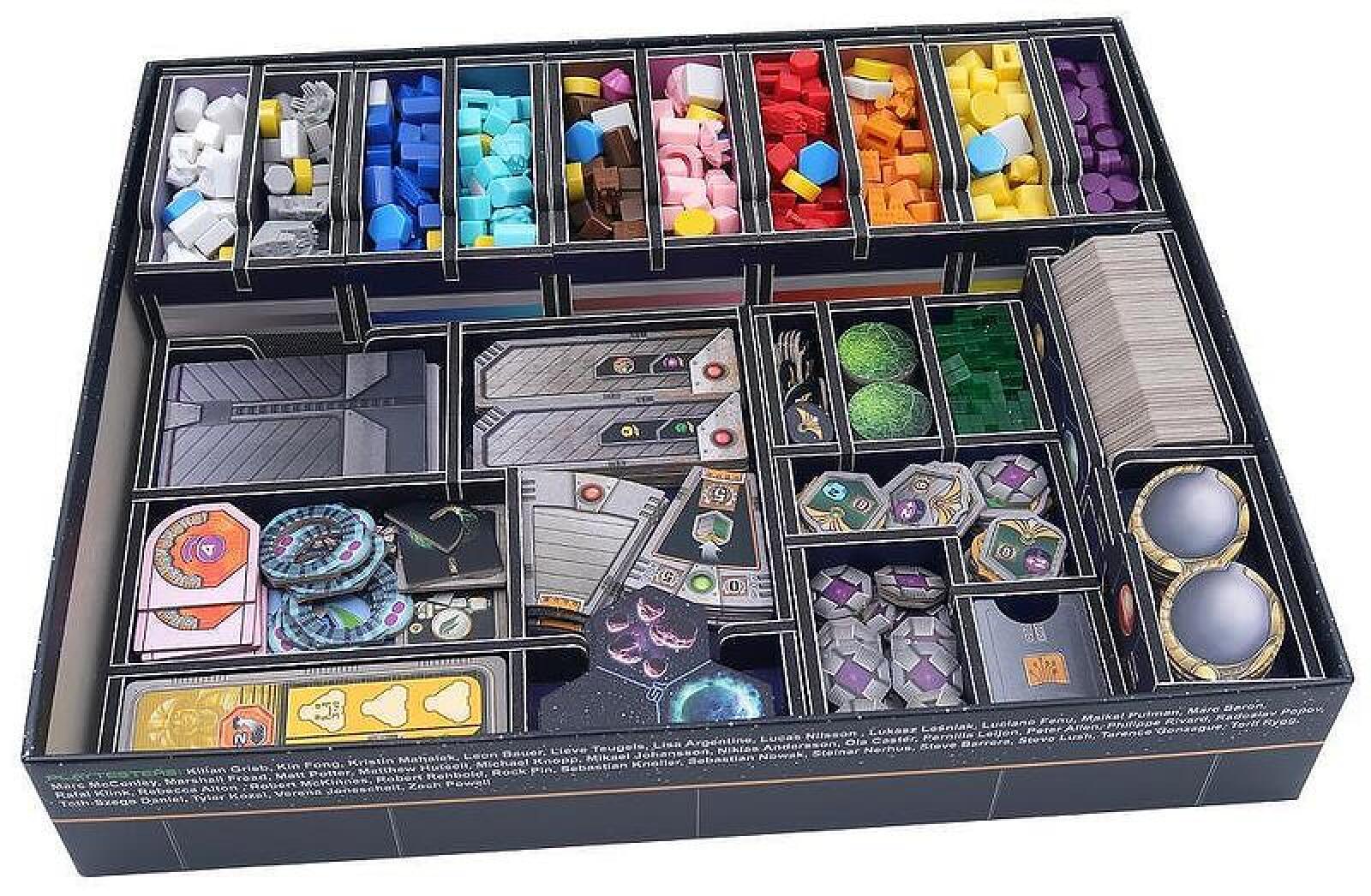 Folded Space Colour Game Inserts - Gaia Project including The Lost Fleet expansion