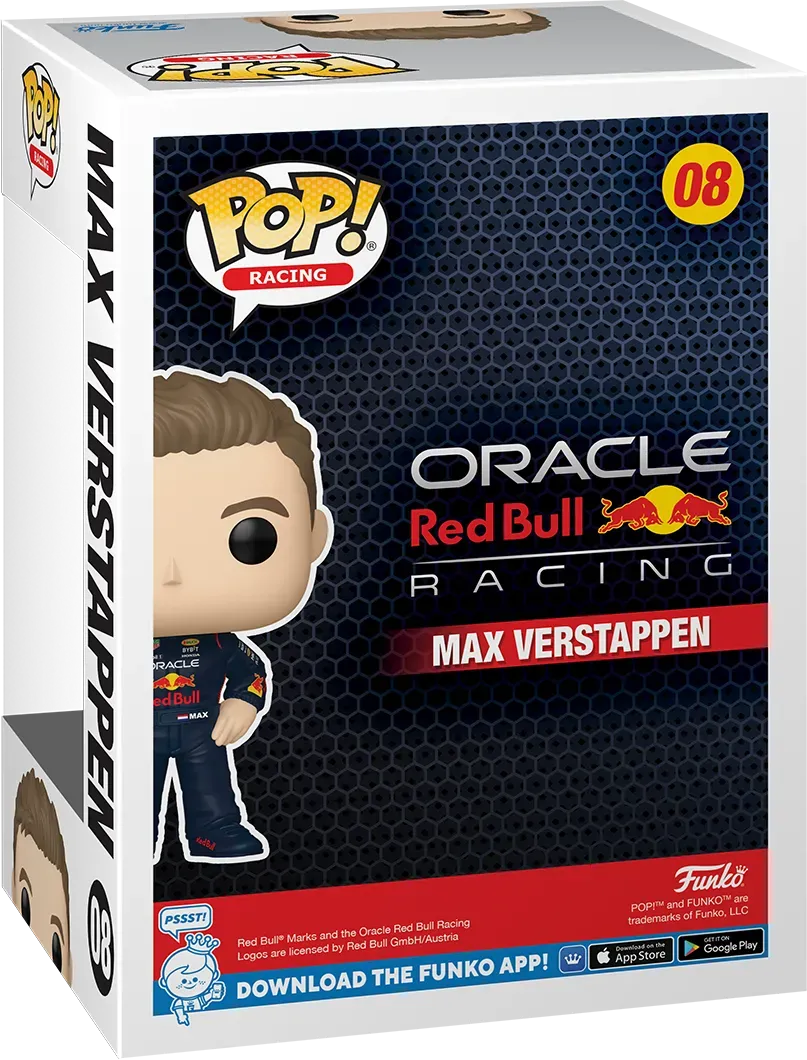 Formula 1 - Max Verstappen with Helmet Pop! Vinyl - Image 4