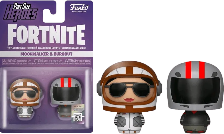 Fortnite - Moonwalker & Burnout Pint Size Hero 2-pack