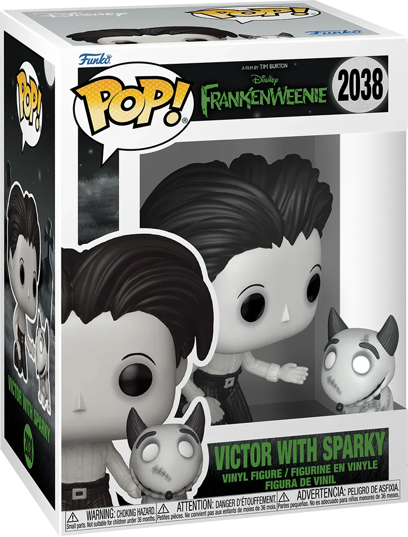 Frankenweenie - Sparky with Victor Pop! Vinyl - Image 3