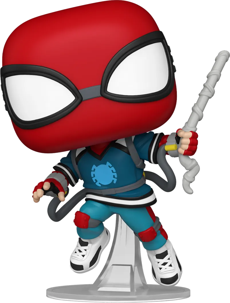 Friendly Neighbourhood Spider-Man - Spider-Man (Homemade Suit) Pop! Vinyl - Image 2