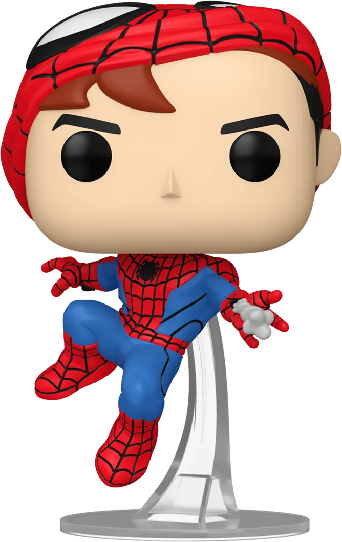 Friendly Neighbourhood Spider-Man - Spider-Man (Mask Up) Pop! Vinyl [RS] - Image 2