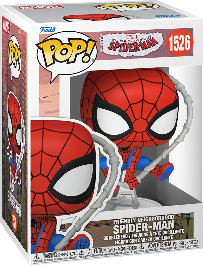 Friendly Neighbourhood Spider-Man - Spider-Man Pop! Vinyl - Image 3