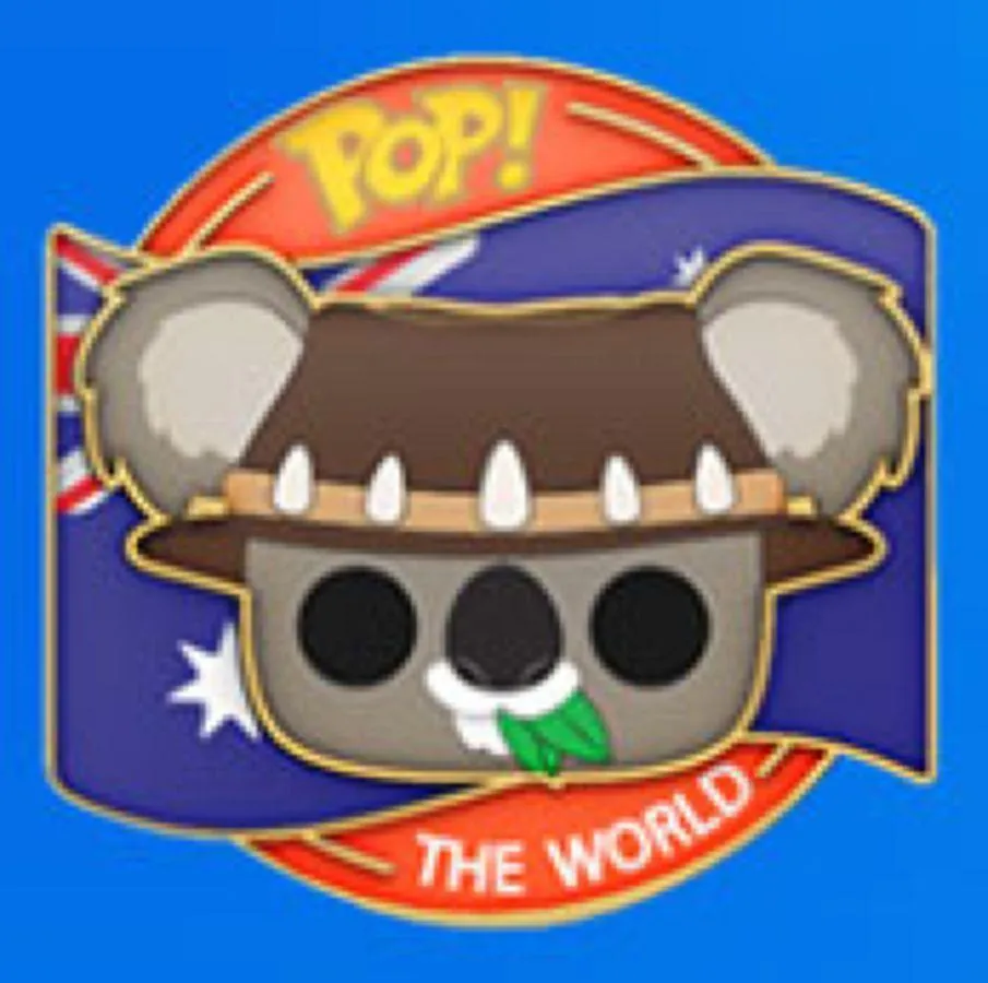 Funko Around the World - Ozzy Koala (Australia) Pop! Vinyl with Pin [RS] - Image 4