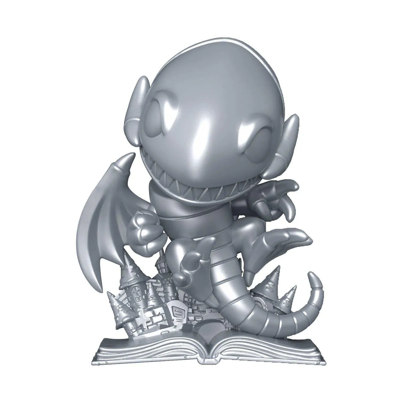 Funko POP! and Tee Yu-Gi-Oh! Blue Eyes Toon Dragon Vinyl Figure and T-Shirt GameStop Exclusive (Large) - Image 2