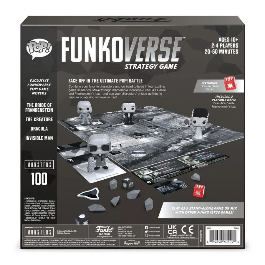 Funkoverse - Universal Monsters 100 4-Pack - Image 2
