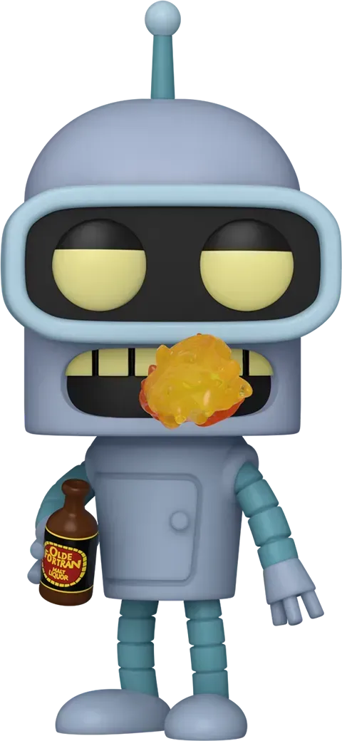 Futurama - Bender with Fire Breath US Exclusive (with chase) Pop! Vinyl [RS] - Image 4