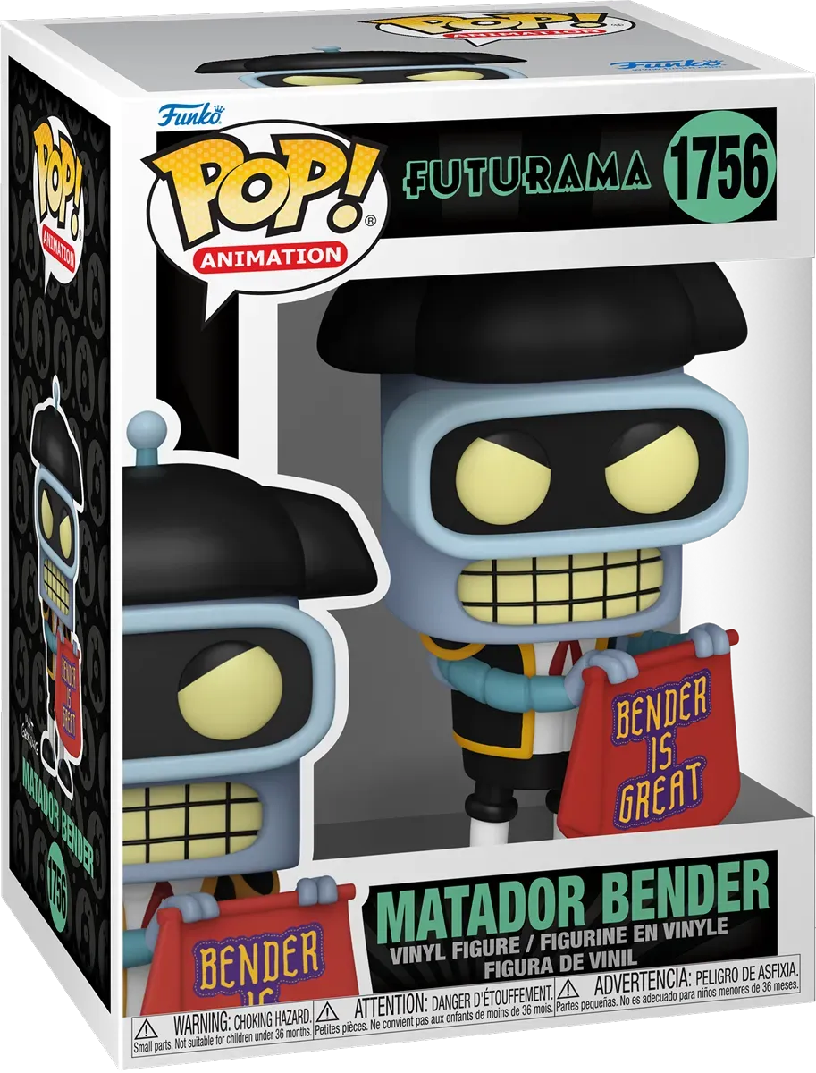Futurama - Matador Bender Pop! Vinyl - Image 3