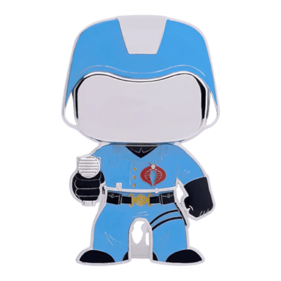 G.I. Joe - Cobra Commander 4" Pop! Enamel Pin - Image 2
