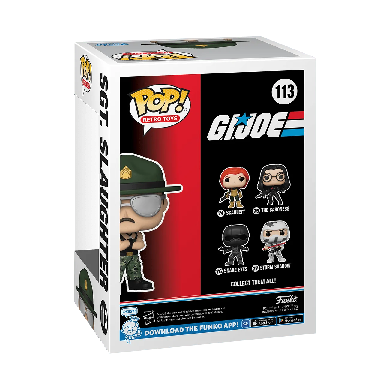G.I. Joe - Sergeant Slaughter NYCC 2022 US Exclusive Pop! Vinyl [RS] - Image 4