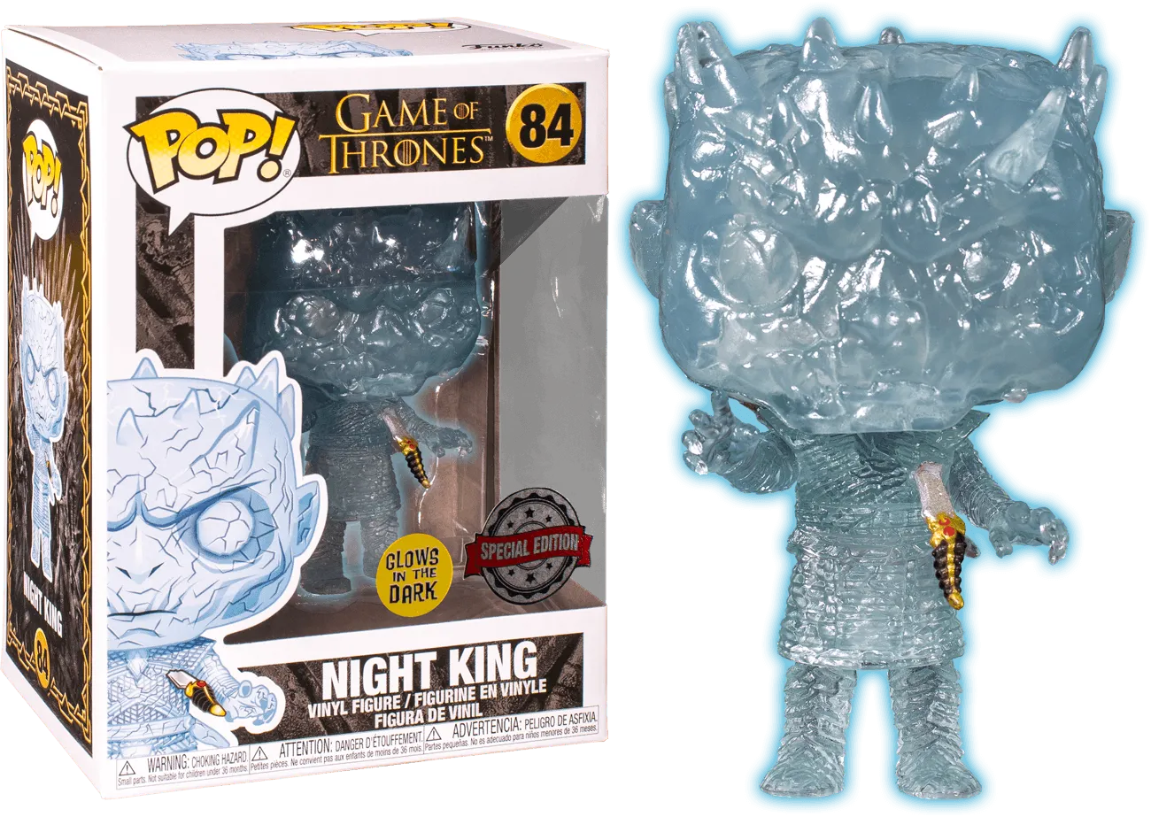 Game of Thrones - Crystal Night King with Dagger Glow US Exclusive Pop! Vinyl