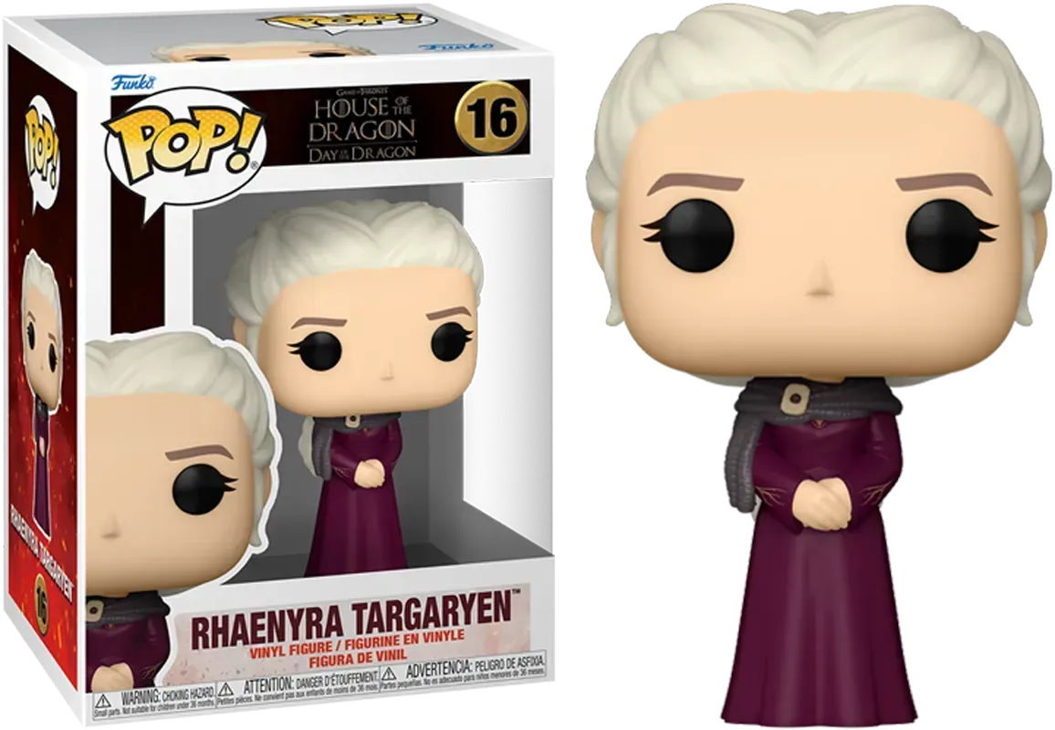 Game of Thrones: House of the Dragon - Rhaenyra Targaryen in Purple Robe Pop! Vinyl