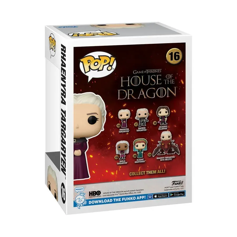 Game of Thrones: House of the Dragon - Rhaenyra Targaryen in Purple Robe Pop! Vinyl - Image 4