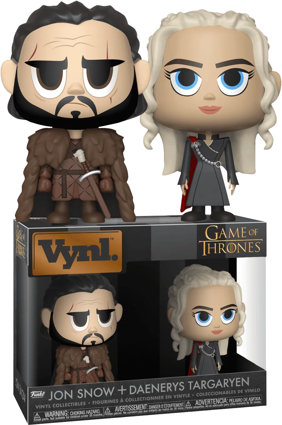 Game of Thrones - Jon Snow & Daenerys Targaryen Vynl.