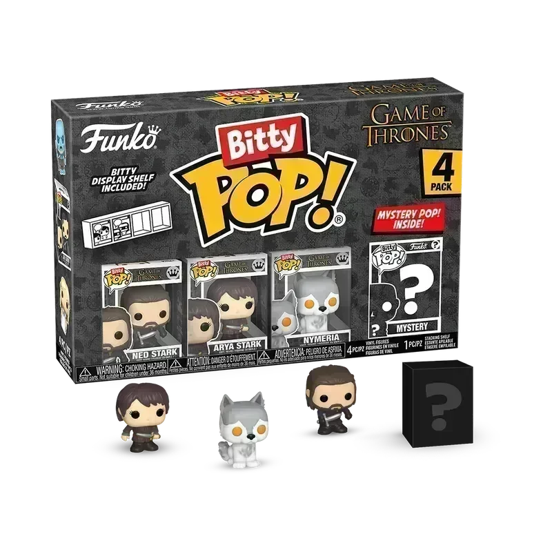 Game of Thrones - Ned Stark Bitty Pop! 4-Pack