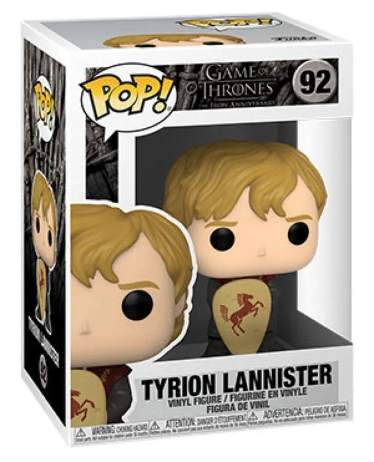 Game of Thrones - Tyrion with Shield Pop! Vinyl - Image 2