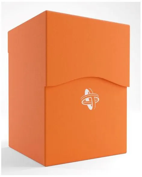Gamegenic Deck Holder Holds 100 Sleeves Deck Box Orange - Image 2
