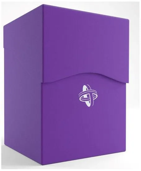 Gamegenic Deck Holder Holds 100 Sleeves Deck Box Purple - Image 2