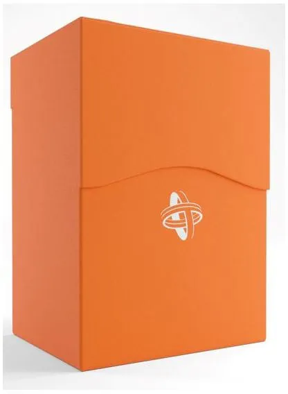 Gamegenic Deck Holder Holds 80 Sleeves Deck Box Orange - Image 2