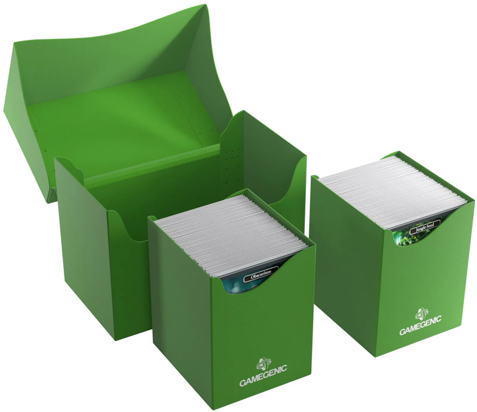 Gamegenic Double Deck Holder 200+ XL Green - Image 2