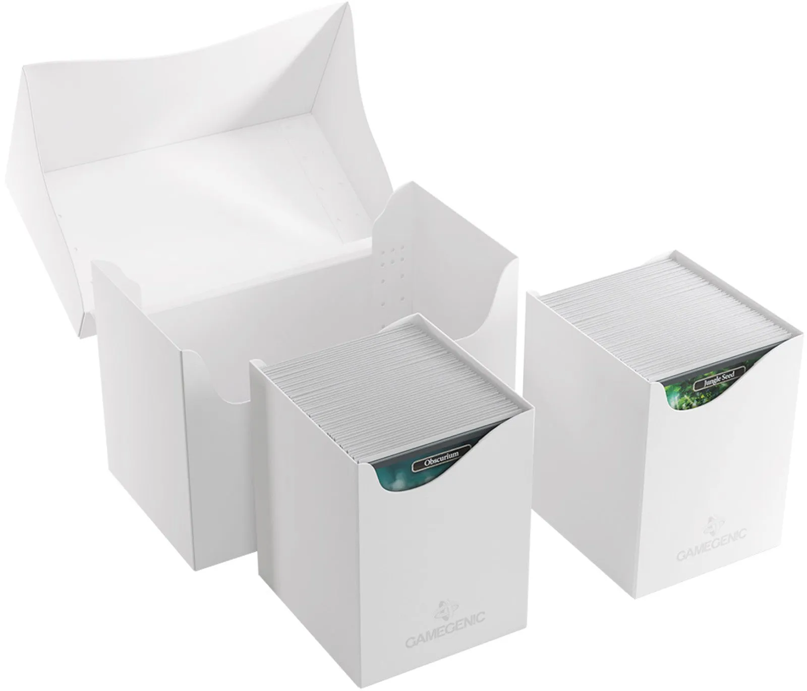 Gamegenic Double Deck Holder 200+ XL White - Image 2