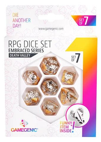 Gamegenic Embraced Series - Death Valley - RPG Dice Set (7pcs)