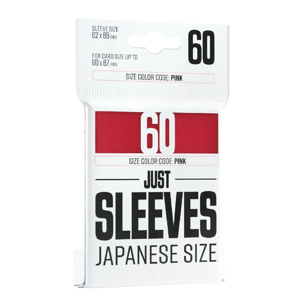 Gamegenic Just Sleeves Japanese Size Red - Image 2