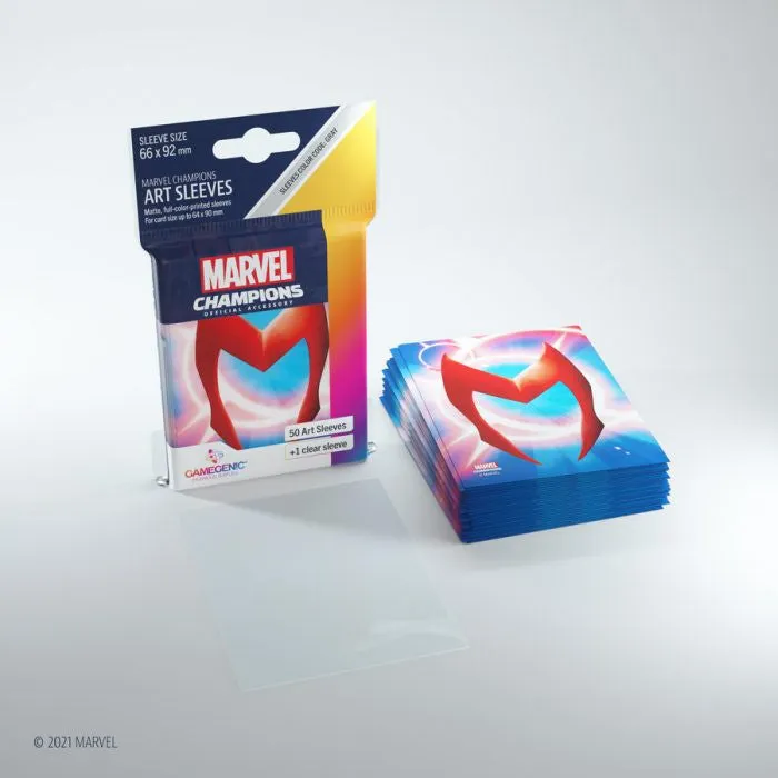 Gamegenic Marvel Champions Sleeves Scarlet Witch - Image 2