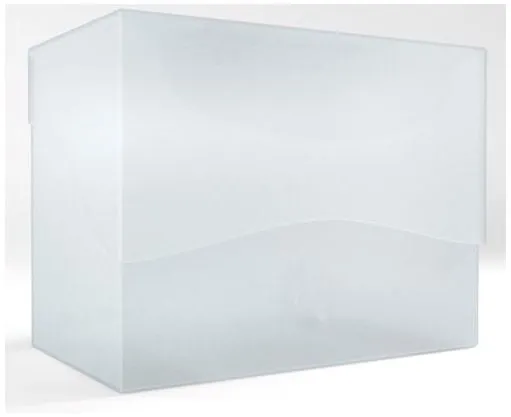 Gamegenic Side Holder Holds 80 Sleeves Deck Box Clear - Image 2
