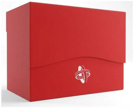 Gamegenic Side Holder Holds 80 Sleeves Deck Box Red