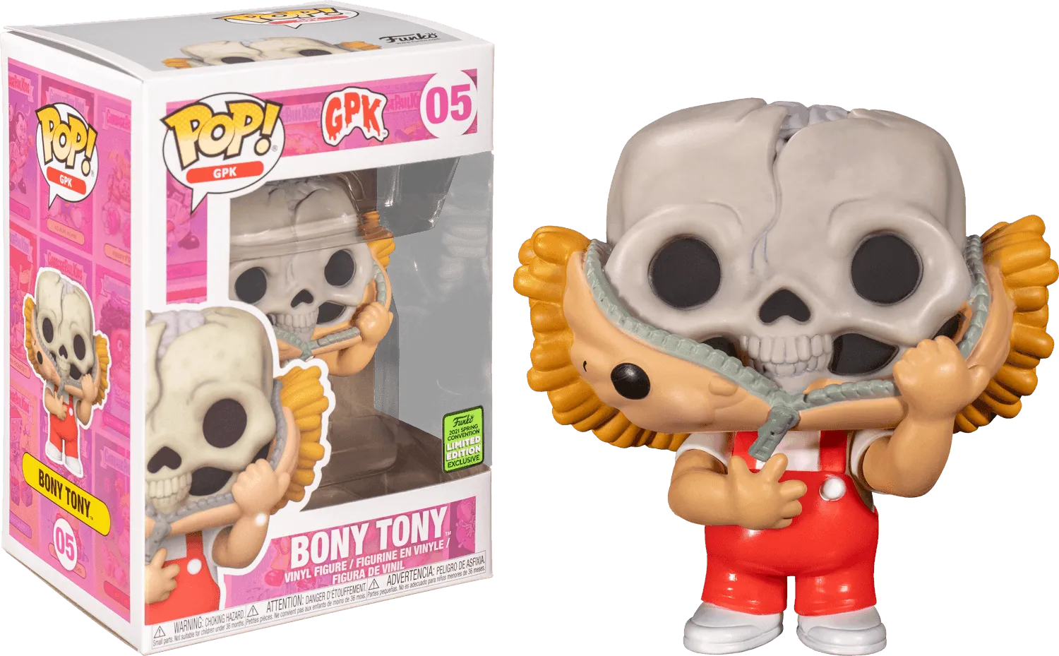 Garbage Pail Kids - Bony Tony ECCC 2021 US Exclusive Pop! Vinyl [RS]