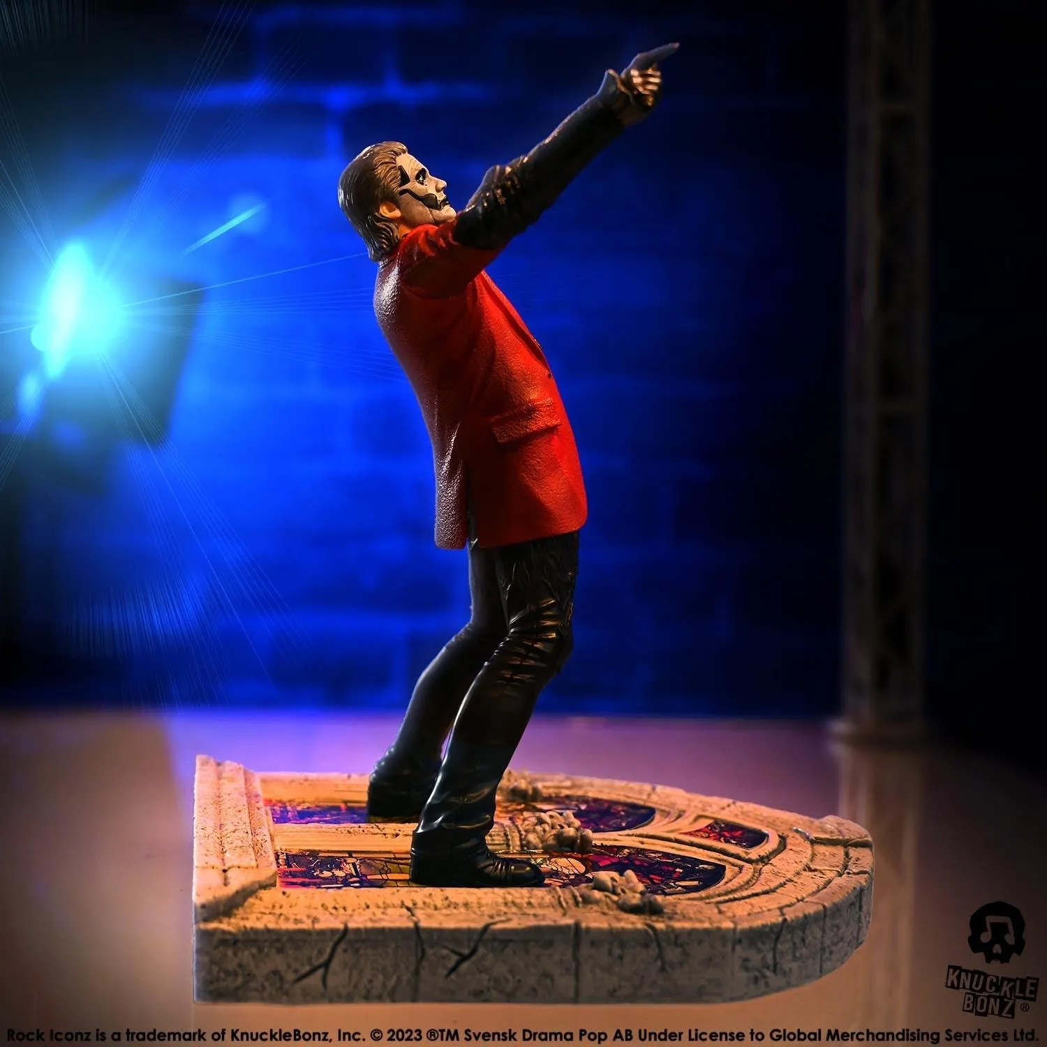 Ghost - Papa Emeritus 4 (Red Jacket) Rock Iconz Statue - Image 8