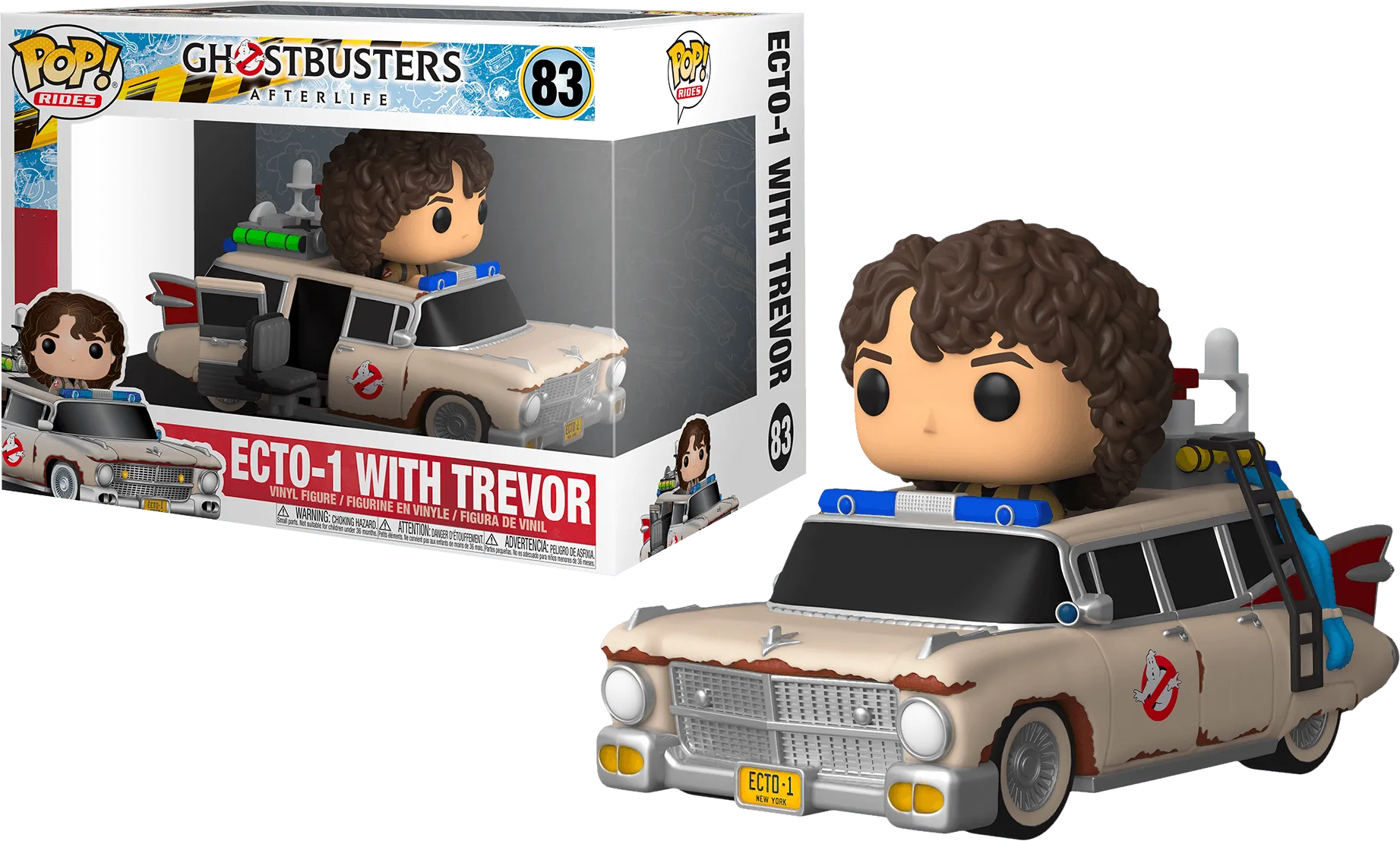 Ghostbusters: Afterlife - Ecto-1 with Trevor Pop! Ride