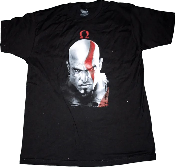 God of War - Kratos & Omega Symbol T-Shirt S