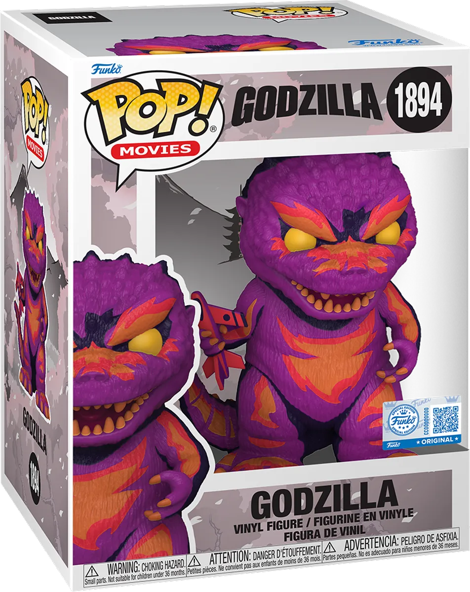 Godzilla - Godzilla (Retro-Futurism) US Exclusive Pop! Premium Vinyl [RS] - Image 3