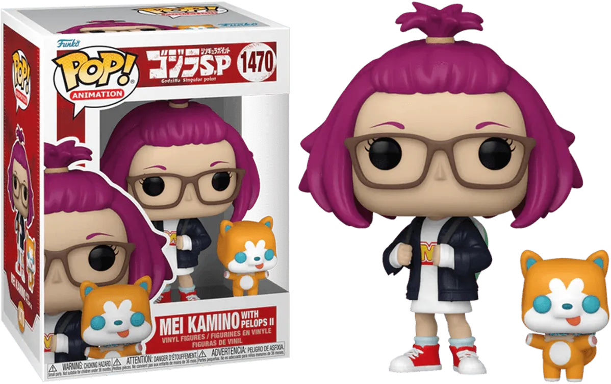 Godzilla: Singular Point - Mei with Pelops II Pop! Vinyl