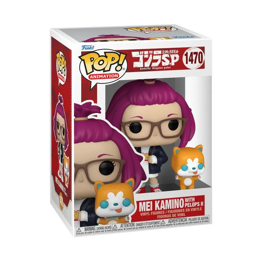 Godzilla: Singular Point - Mei with Pelops II Pop! Vinyl - Image 3