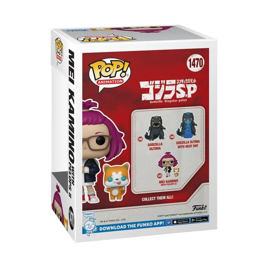 Godzilla: Singular Point - Mei with Pelops II Pop! Vinyl - Image 4