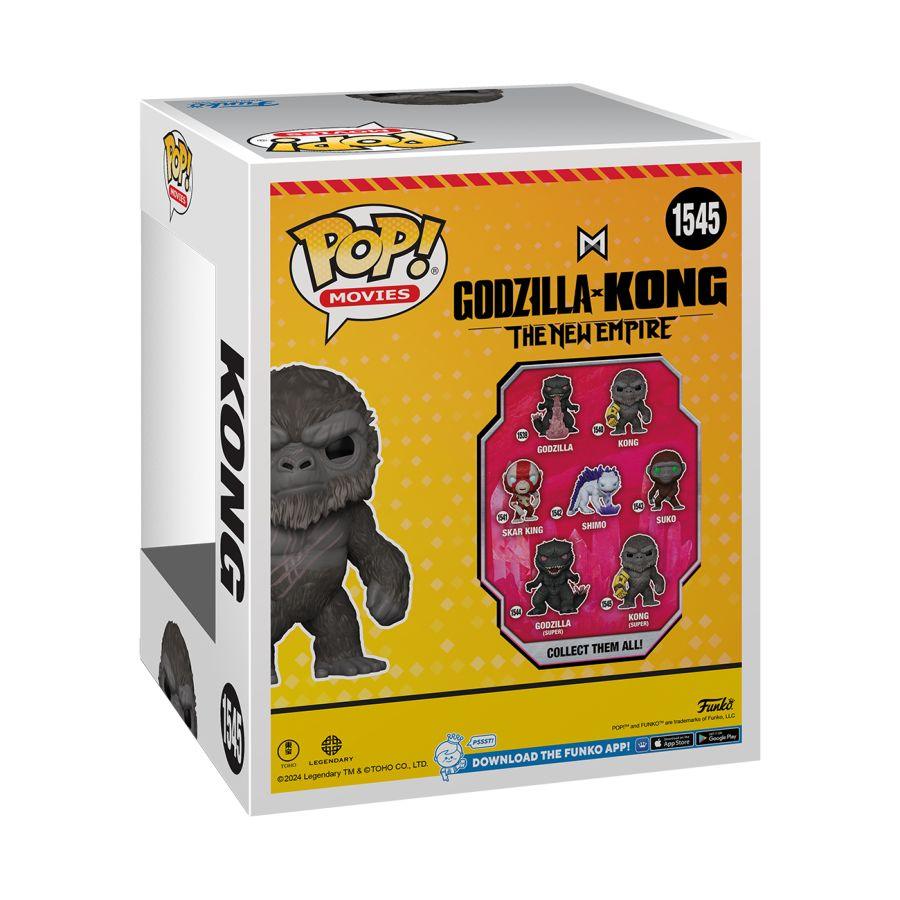 Godzilla vs. Kong 2: The New Empire - Kong with Mechanical Arm Super Sized 6" Pop! Vinyl - Image 4