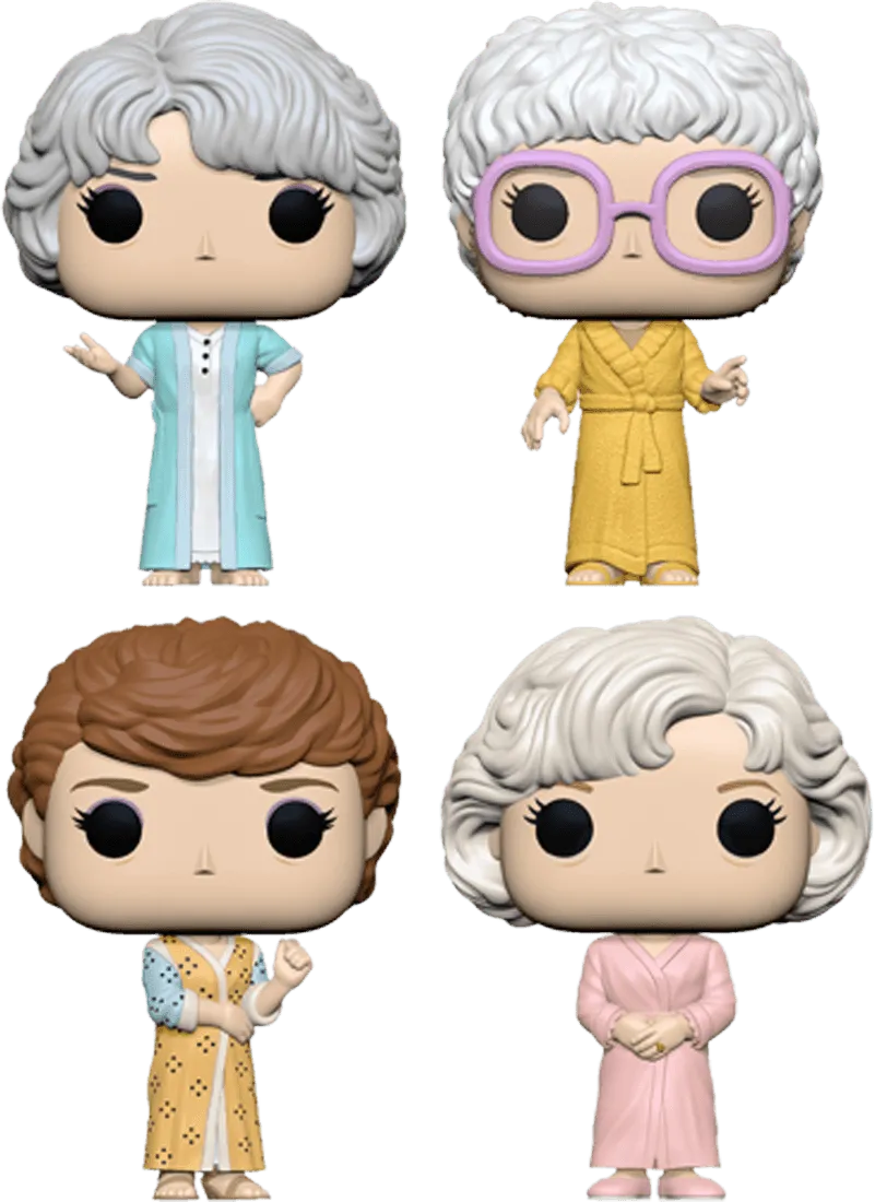 Golden Girls - Golden Girls in Robes US Exclusive Pop! 4-Pack [RS] - Image 2