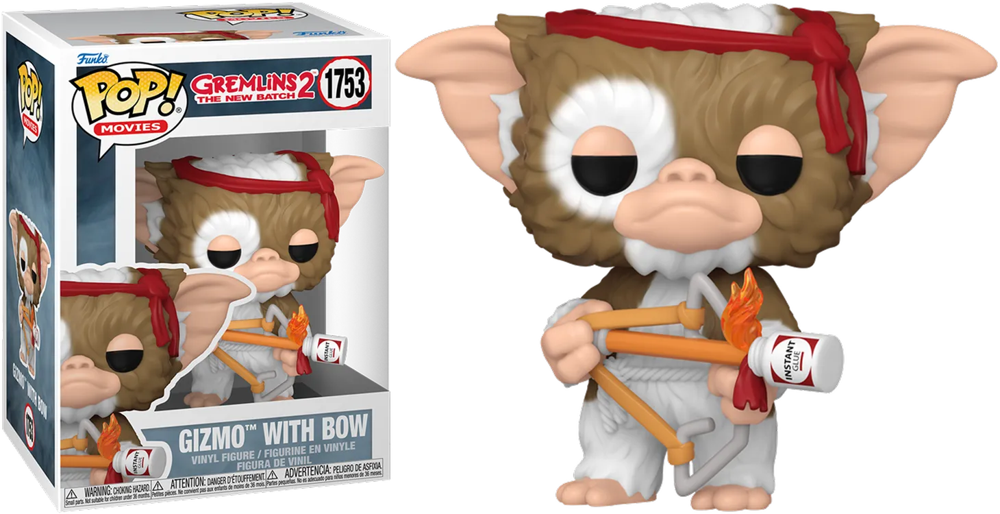Gremlins 2: The New Batch - Gizmo with Bow Pop! Vinyl