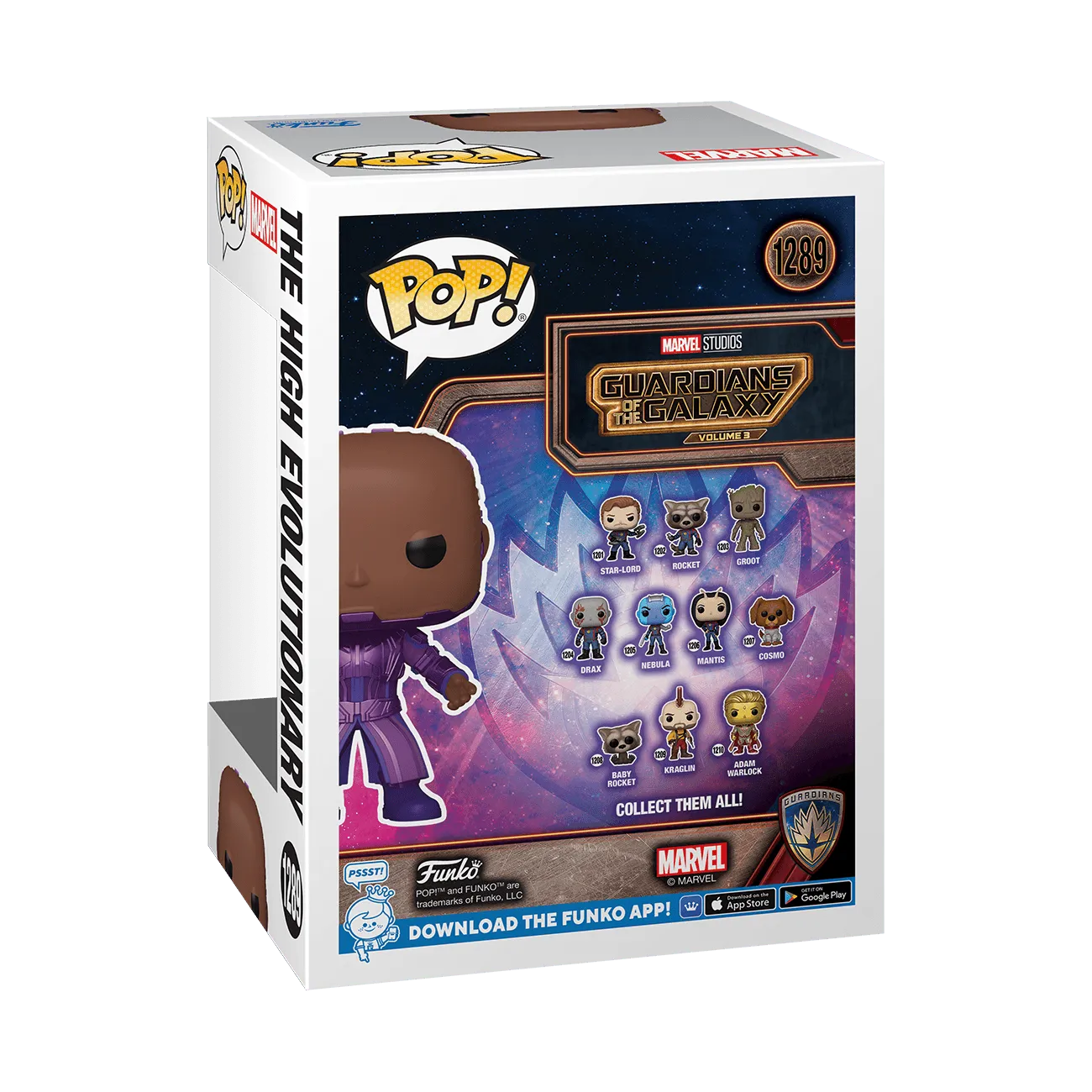 Guardians of the Galaxy Vol. 3 - High Evolutionary Metallic NYCC 2023 US Exclusive Pop! Vinyl [RS] - Image 4