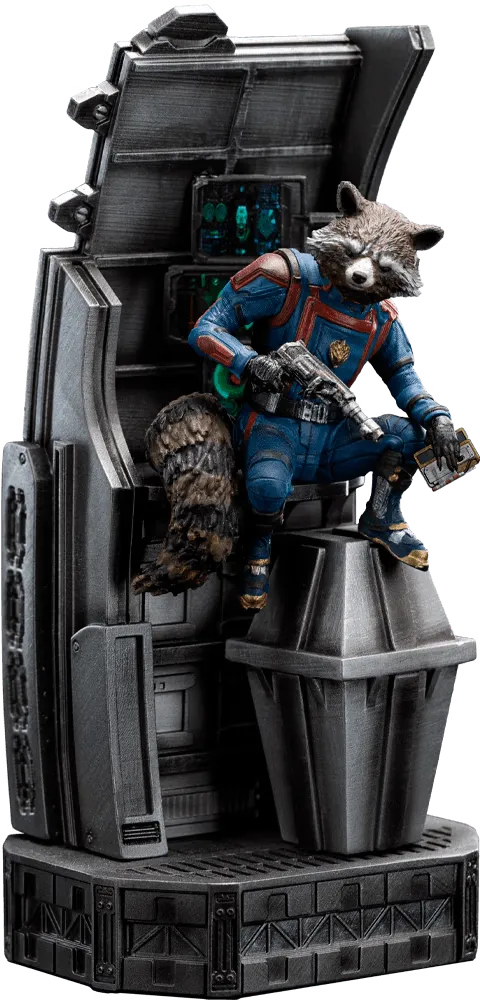 Guardians of the Galaxy: Vol. 3 - Rocket Raccoon 1:10 Statue